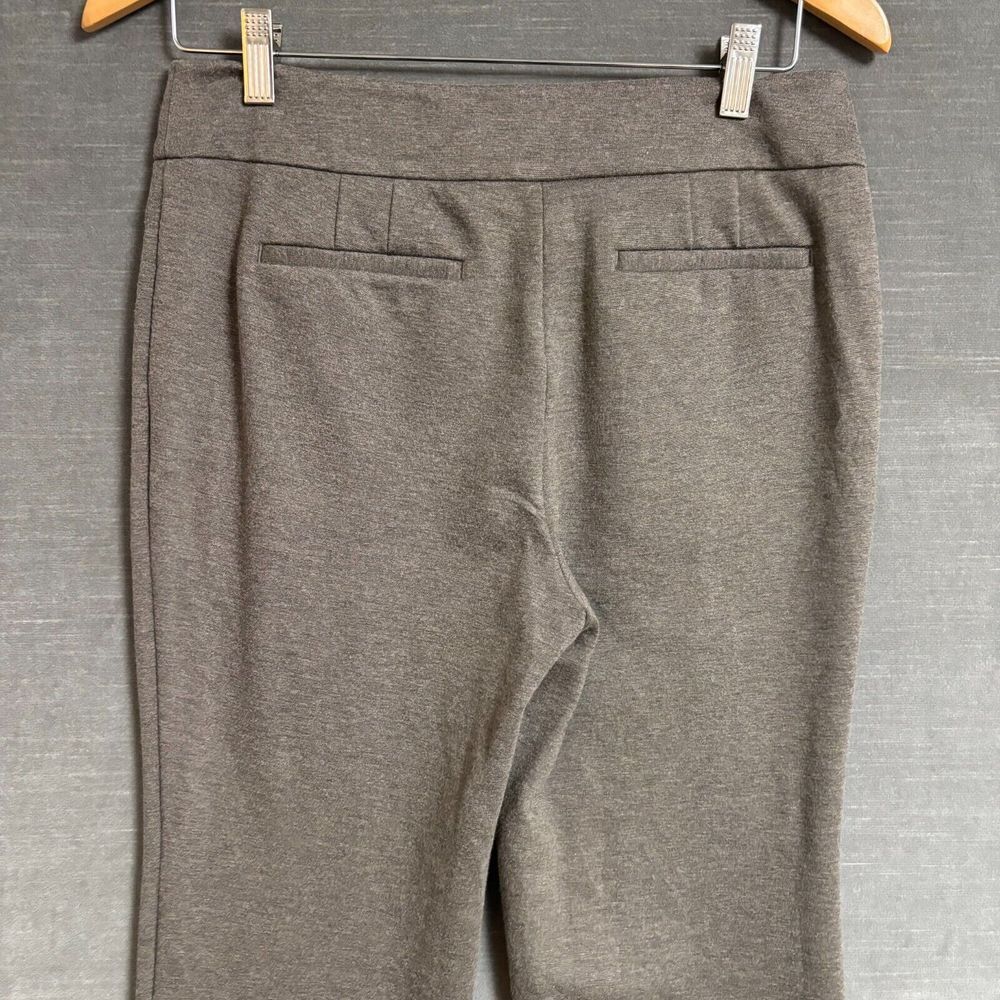 Talbots Pants 6 Brown Stretch Dress Career Straight Office Neutral Capsule - Picture 5 of 11